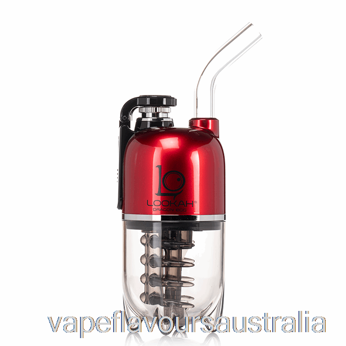 Vape Australia Lookah Dragon Egg E-Rig Vapor Kit Red